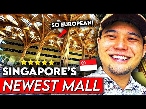 I Visit Singapore’s MIND-BLOWING Newest Mall (are we in europe?)