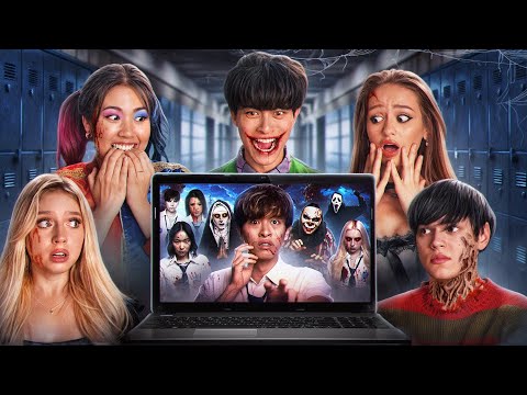 OUR SCHOOL IS HAUNTED | AU REACTS