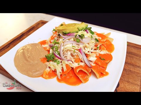 Chilaquiles con Pollo en Salsa Verde y Roja deliciosos de mi Cafetería - "El Saborcito Rojo"