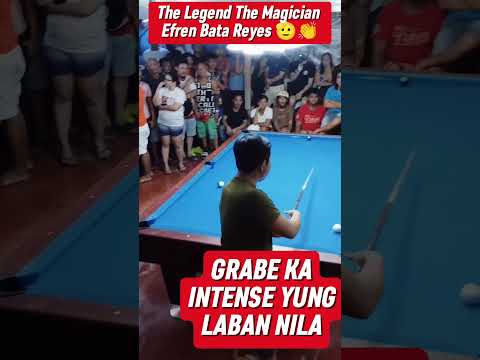 Iba ka talaga Champ Efren Bata Reyes Alamat ng Bilyar🫡❤️👏 #shorts #subscribe #efrenbatareyes
