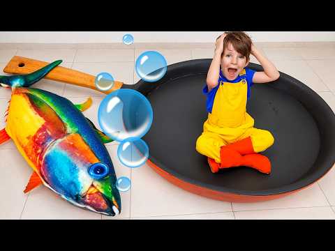 🐟 Alex y El Pez Mágico | Un Cuento Divertido Sobre la Bondad para Niños