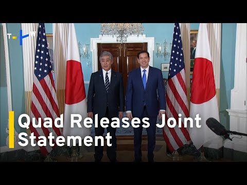 YouTube video thumbnail:  Quad Members Plan To Strengthen Cooperation in Indo-Pacific