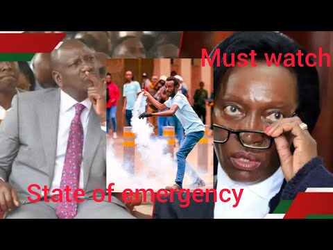 ⁉️⁉️REVEALING!!MARTHA KARUA EXPOSES PRESIDENT RUTO'S PLANS TO DECLARE A STATE OF EMERGENCY❗❗⁉️