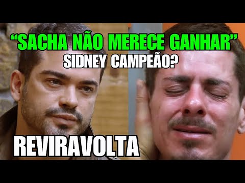 🚨A FAZENDA 16: SIDNEY CAMPEÃO? SACHA É DESMASCARADO NA GRANDE FINAL