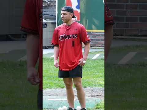 We’ve Never Seen This Before😳 #dingersornothing #wiffleball #baseball #shorts