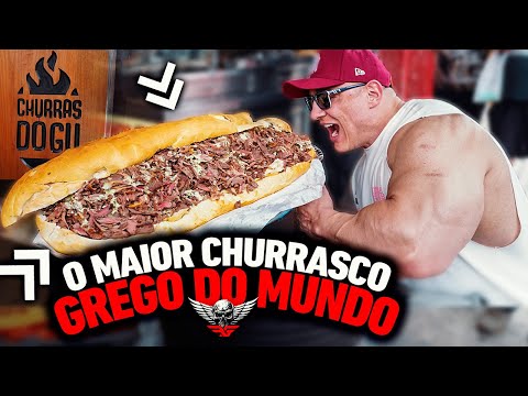 FABIO GIGA E O MAIOR CHURRASQUINHO GREGO DO MUNDO