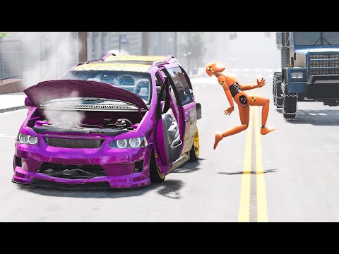 Dummy's Bad Day 😱 #3 - BeamNG Drive Crashes
