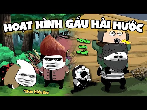 Tổng Hợp Hoạt Hình Gấu Hài Hước: Báo Hiếu Ba, Dọa Ma, Tỏ Tình, Chơi Pháo | Phần 11 | #gauhaihuoc