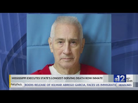 YouTube video thumbnail: Mississippi Executes State’s Longest-Serving Death row Inmate