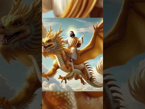 Jesus and the Strange Eggs #fe #shorts #edit #jesuschrist #dragon