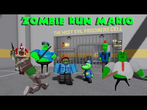 Zombie Dogman #roblox Scary Obby Speed Runs Zombify players in Barry, Great School, Carnival, Papa