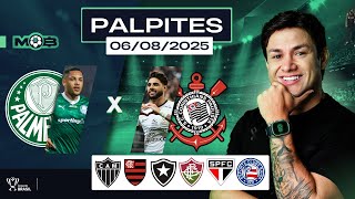 PALPITES DE FUTEBOL PARA O DIA 06 08 2025 + BILHETE PRONTO (QUARTOU NO MUNDO BET)