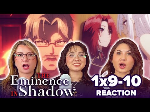 The PLOT is WILD 😅 The Eminence in Shadow - 1x9 & 1x10 - The End of (...) / The Sacred Land,  (...)