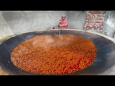 PUNJABI CHOLE Prepared In Huge Quantity 😋