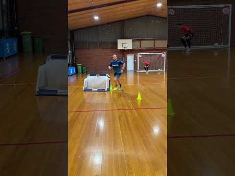 The only way to score a goal against a pro futsal goalkeeper