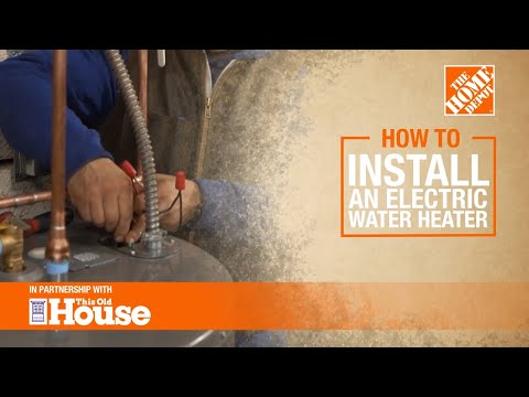 How to Install an Electric Water Heater