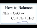 Balancing Chemical Equations Practice