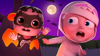 Knock Knock, Trick Or Treat? 🎃👻| Halloween Song | Funny Bunny - Kids Songs Compilation