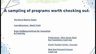 NJAGC Back to School webinar