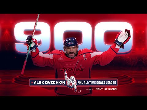 Alex Ovechkin 900 Career Goals Tribute