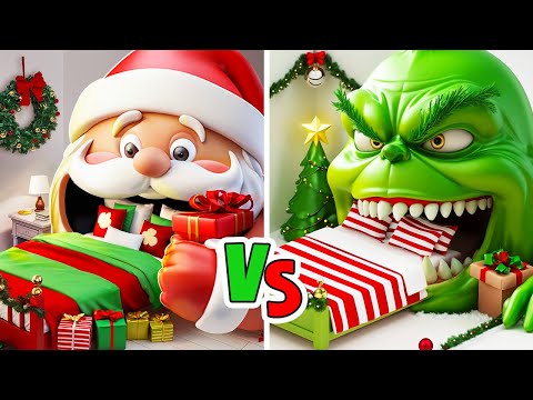 🎅 ¡Santa contra Grinch! Salva la Navidad con Ideas de Regalos DIY Económicos 🎁