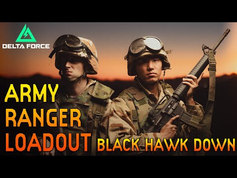 Delta Force Black Hawk Down Army Ranger loadout