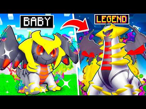 Upgrading BABY Legendary to GOD LEGENDARY POKEMON! (Minecraft Pixelmon)