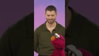 Elmo Looks Super with David Corenswet #sesamestreet