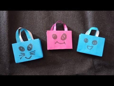 Cara Membuat Tas Mini dari Kertas Origami