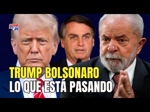 TRUMP BOLSONARO | Trump amenaza a Brasil con aranceles del 50% LULA responde