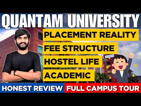 Quantum University Roorkee Honest Review✅🔥 | Campus Tour |Quantum University Roorkee Review|Dehradun