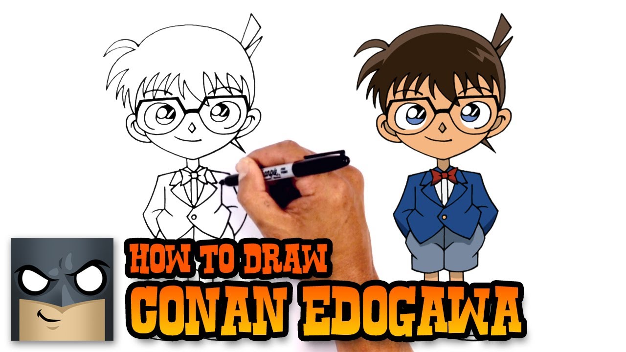 How to Draw Conan Edogawa - Case Closed