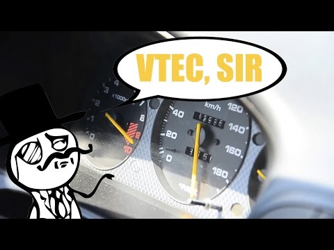 Power of VTEC: 9000 RPM + TURBO