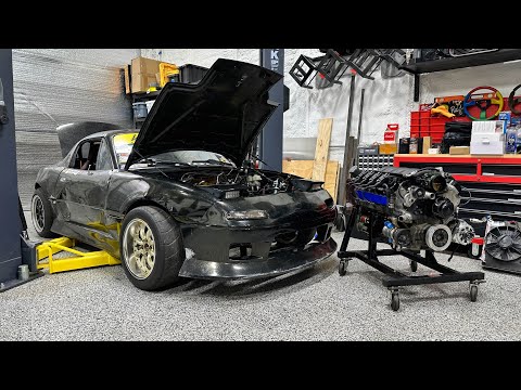 LS swap Miata last drive and teardown. the end of the ls miata