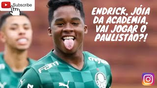 *ENDRICK JÓIA DA ACADEMIA *GOLS* Vai jogar Paulistão 2022