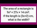 Understanding the Area of a Rectangle
