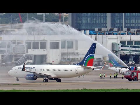 Captain's Last Flight: Honoring a Career with a  Water Salute | Capt Monirul H. Joarder | RBA