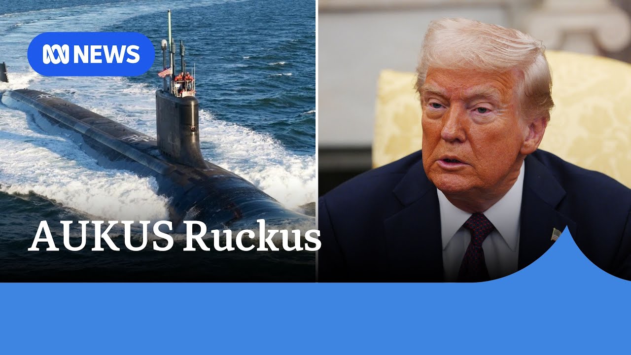 Trump’s AUKUS gaffe as focus remains on Chinese warships | ABC NEWS