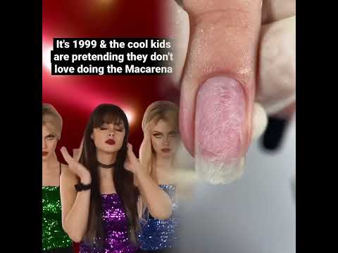 It’s the #90s & the cool kids are pretending they don’t love doing the Macarena #nostalgia #90skids