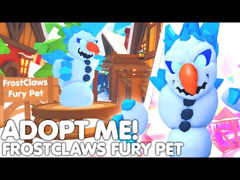 🎄FROSTCLAWS FURRY RETURNS!❄️ ADOPT ME CHRISTMAS NEW PETS + NEW MINIGAMES RELEASE! ROBLOX