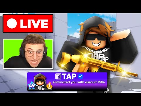 I Stream Sniped HIM, Until He RAGE QUIT.. (Roblox Rivals)