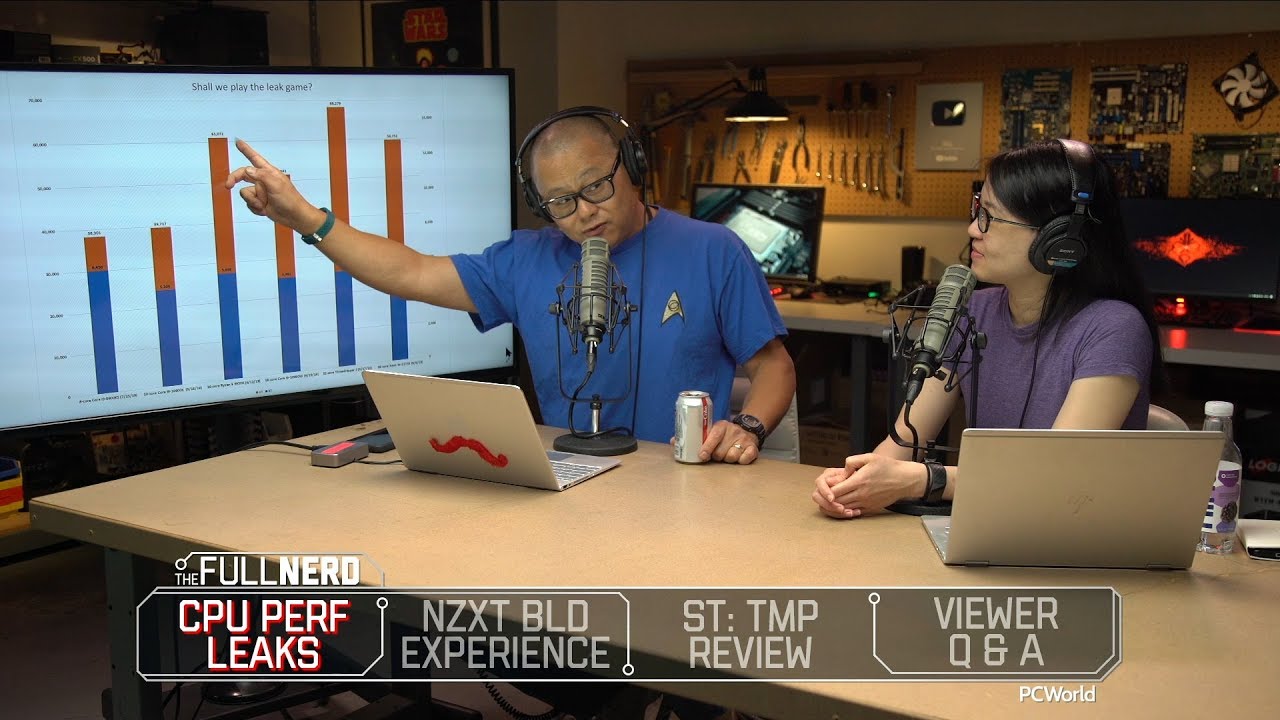 CPU performance 'leaks', pre-built PC's, ST: TMP review, Q&A - The Full Nerd ep. 107