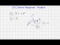 Collision Response and Position Adjustment