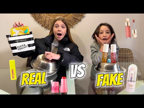 MAQUILLAJE SEPHORA  REAL VS FAKE MARTINA Y DANIELA