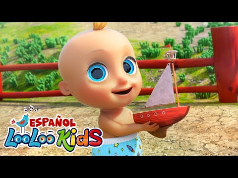 ¿A dónde te llevará esta barca? ⛵Rema, Rema en tu Barca | Canciones Infantiles - LooLoo Kids Español