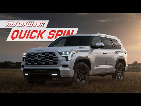 2025 Toyota Sequoia 1794 Edition | MotorWeek Quick Spin