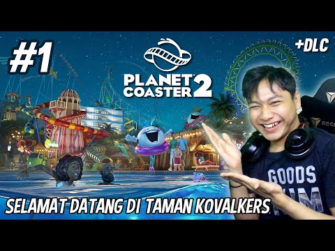 WOW MASIH AWAL AJA UDAH SEBAGUS INI | PLANET COASTER 2 #1 + DLC INDONESIA