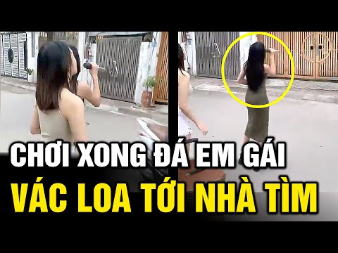 Dính bầu thì mất liên lạc, Em gái cầm loa kéo tới tận nhà bạn trai để hỏi thăm | Tô Tin Tức ✔