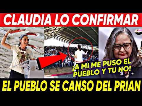 SABADAZO ¡CLAUDIA LO ACABA DE CONFIRMAR! EL PUEBLO SE CANSO DE EL PRIAN POR FIN SE VAN