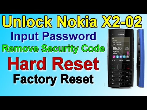 how to format nokia x2 01 without security code